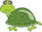 design Cute Little Turtle. small icon for stock. High quality illustration