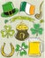 Design elements for St Patricks Day