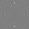 Design ellipse movement illusion background