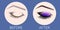 Design of eyebrows and make-up. The closed female eye before and after a make-up. Curved female eyebrow and long eyelashes. Eyelas