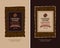 Design labels for coffee