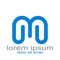 Design Letter m Logo Template . Data,business
