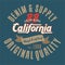 Design letters california original quality