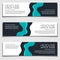 Design Modern Wavy, Wave, Curve Cyan Gradient Light Background for Web Banner, Label, Header, Publication Advertising.Vector