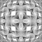 Design monochrome decorative geometric pattern