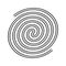 Design monochrome labyrinth illusion background