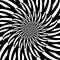 Design monochrome striped spiral movement backgrou