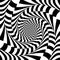 Design monochrome whirl movement background