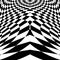 Design movement illusion checkered background