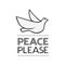 Design of peace please message