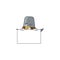 Design pilgrim hat with character squinting with board mascot