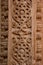 Design on Pillar at Gwalior Fort