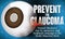 Design Promoting Prevention in Glaucoma Week with Sick Eye, Vector Illustration