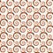 Design seamless colorful decorative spiral pattern