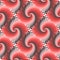 Design seamless colorful whirl rotation pattern