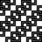 Design seamless monochrome chain pattern