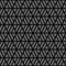 Design seamless monochrome diamond pattern