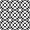 Design seamless monochrome grid pattern