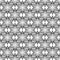 Design seamless monochrome latticed pattern