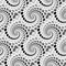 Design seamless monochrome snakeskin pattern