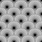 Design seamless monochrome spider web pattern