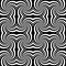 Design seamless monochrome whirl rotation pattern.