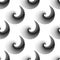 Design seamless spiral dots pattern