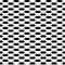 Design seamless uncolored geometric pattern. Trellis background