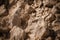 design space copy background stone rocky close surface mountain texture rock brown light