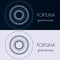 Design templates in blue and grey colors. Creative mandala logo, icon, emblem, symbol.