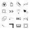 Design tool 16 icons universal set for web and mobile