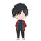 Design vector handsome male character