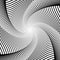 Design whirlpool movement illusion background