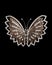 Designer diamond butterfly or brooch