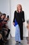 Designer Pamella Roland walks the runway finale after presenting her Ready to Wear Spring/Summer 2020 fashion collection