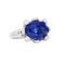 Designer Ring with Diamonds and Tanzanite