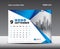 Desk Calendar 2022 Template vector, September 2022, Week starts Sunday, Planner, Stationery design, flyer design, printing design