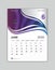 Desk Calendar Design, JUNE 2020 Year Template, Calendar 2020 Vector, Week Start On Sunday, Planner, Stationery