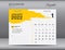 Desk calender 2022 design, January month template, Calendar 2022 template, planner, simple, Wall calendar design, calendar design