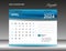 Desk calender 2024 - April 2024 template, Calendar 2024 design template, planner, simple, Wall calendar design, week starts on