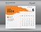 Desk calender 2024 design, June 2024 template, Calendar 2024 template, planner, simple, Wall calendar design, week starts on