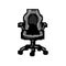 desk office chair game pixel art vector illustration