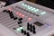 Desktop digital broadcast audio mixing console