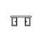 Desktop line icon. Element of household icon for mobile concept and web apps. Thin line Desktop icon can be used for web and