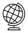 Desktop world globe icon