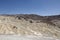 The desolate, barren, undulating landscape at Zabriskie Point in Death Valley National Park, California