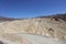 The desolate, barren, undulating landscape at Zabriskie Point in Death Valley National Park, California