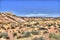 Desolate Desert Landscape at Valley of Fire State Park, Nevada HDR