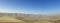 Desolate Desert Panoramic Panorama Illustration