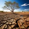 Desolate Earth: A Haunting Portrait of Drought and Water Scarcity